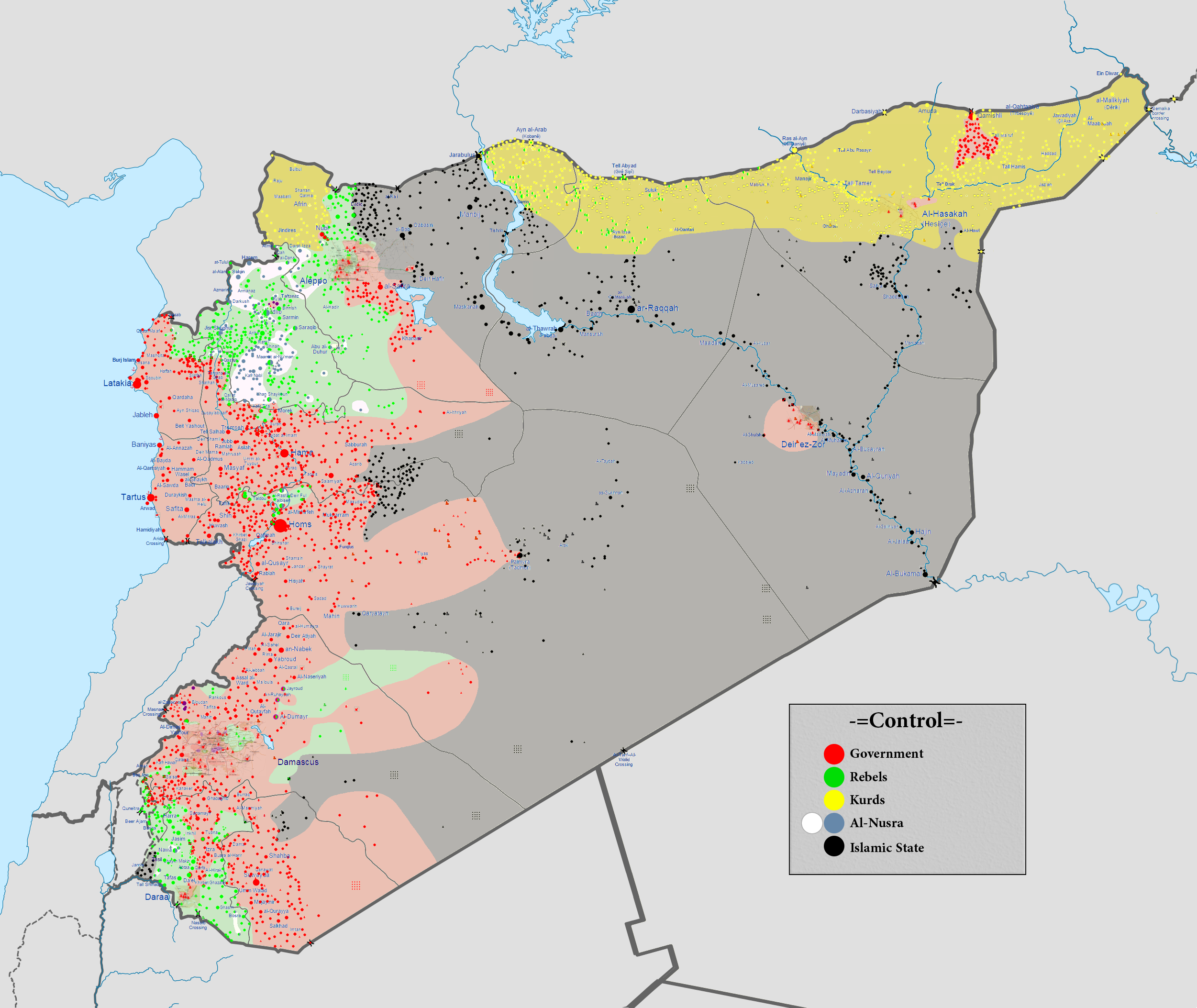 Ситуация в Сирии в 2015 году
