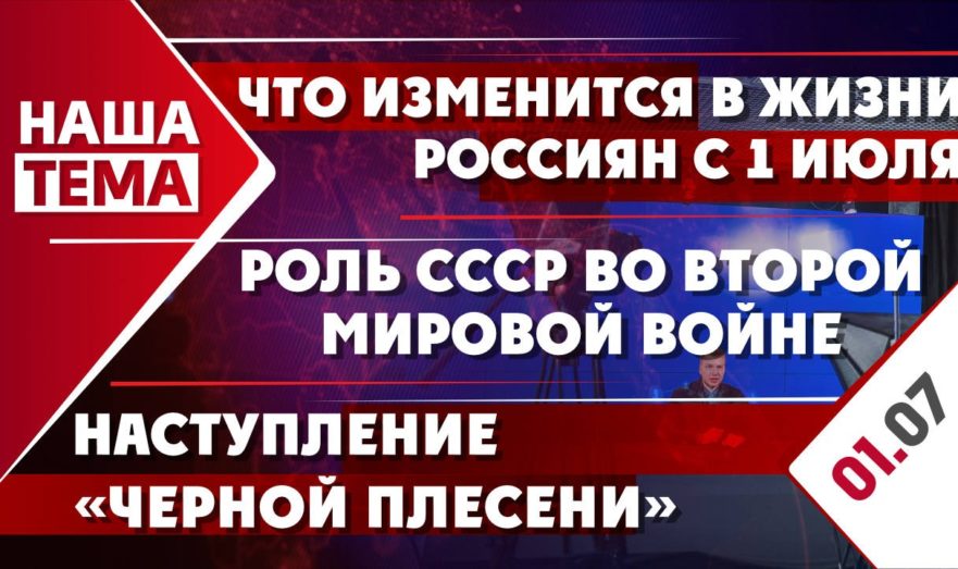 Что изменится в жизни россиян с 1 июля, роль ссср во второй мировой войне и наступление «черной плесени»