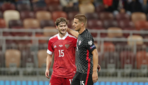 Сборная России сыграла вничью с Хорватией в первом матче Карпина