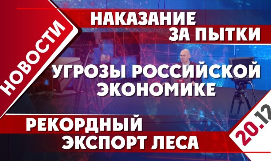 Наказание за пытки, угрозы российской экономике и рекордный экспорт леса