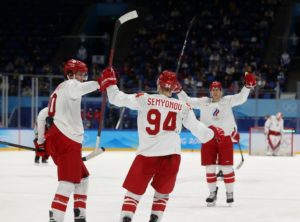 Сборная России по хоккею досрочно вышла в 1/4 финала Олимпиады