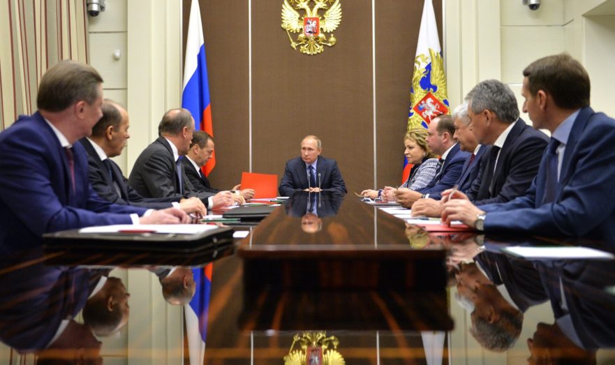 Путин проведет 18 ноября оперативное совещание с Совбезом России