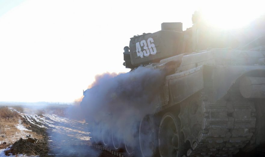 «РВ» показала запись боев танков ВС РФ против боевиков ВСУ под Сватово