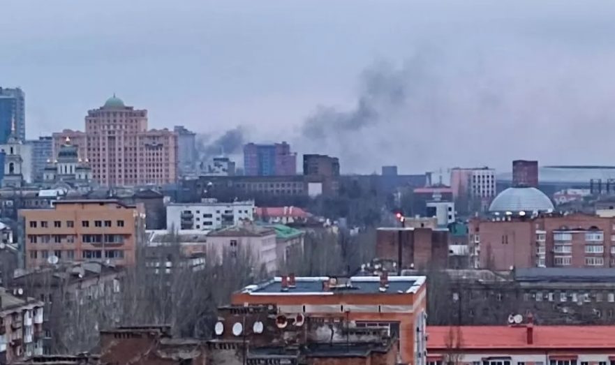 В СЦКК заявили о трех выпущенных ВСУ ракетах по центру Донецка