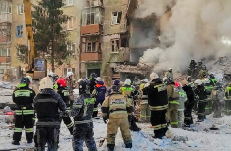 МЧС окончило работы на месте взрыва газа в Новосибирске