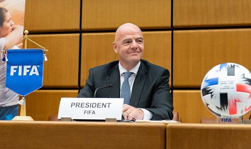 Джанни Инфантино переизбрали на пост президента ФИФА до 2027 года