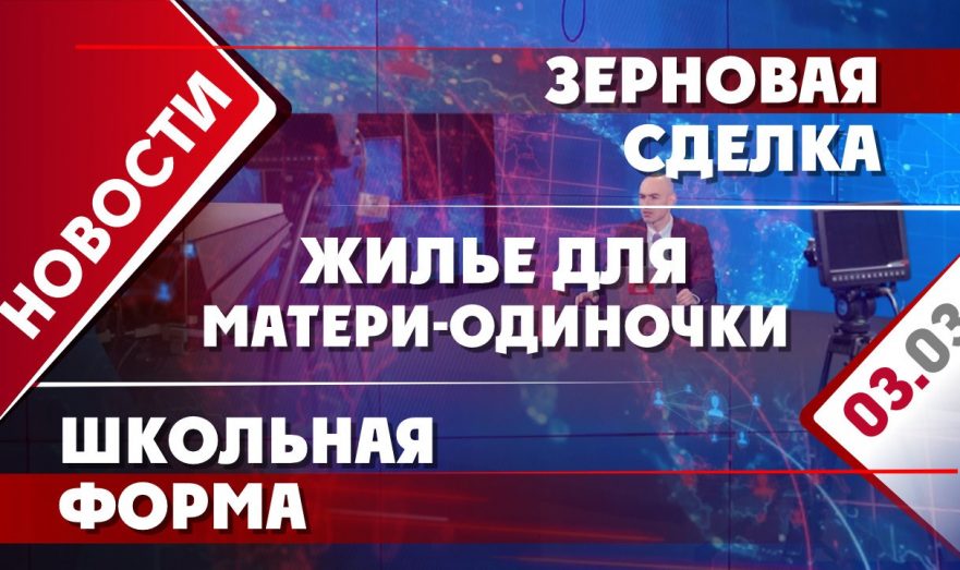 Зерновая сделка, жилье для матери-одиночки и школьная форма