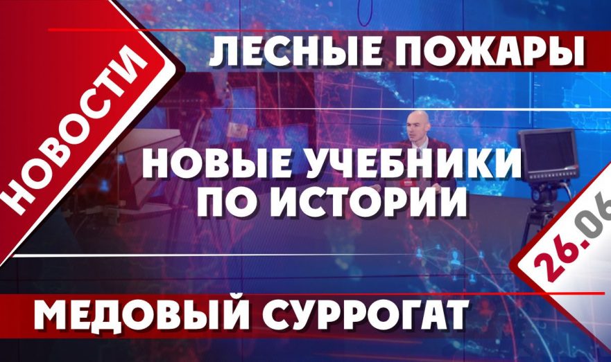 Лесные пожары, новые учебники по истории и медовый суррогат
