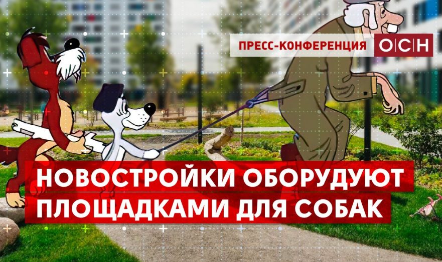 Новостройки оборудуют площадками для собак