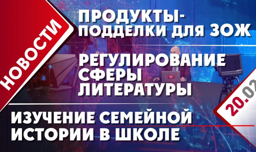 Продукты-подделки для ЗОЖ, регулирование сферы литературы и изучение семейной истории в школе