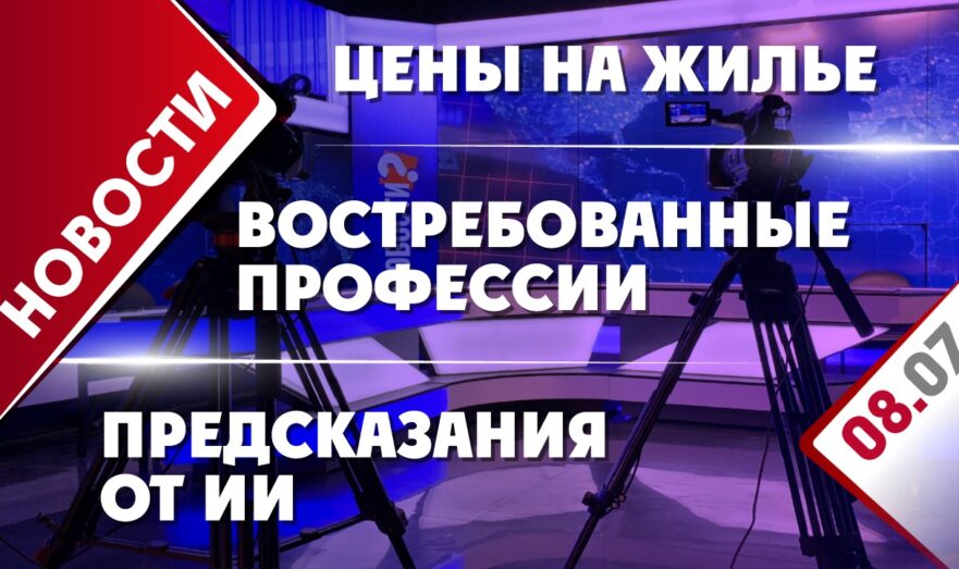 Цены на жилье, востребованные профессии и предсказания от ИИ