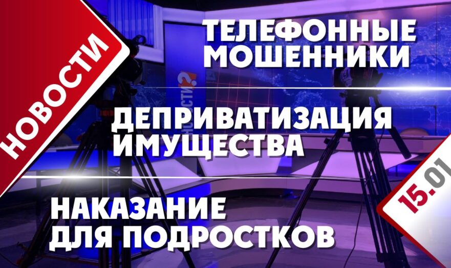 Наказание для подростков, деприватизация имущества и телефонные мошенники