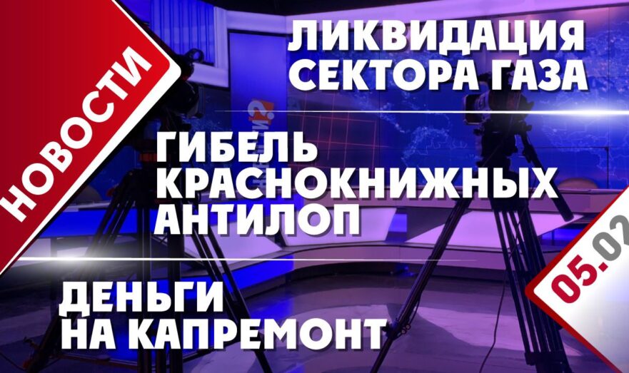 Ликвидация сектора Газа, деньги на капремонт и гибель краснокнижных антилоп