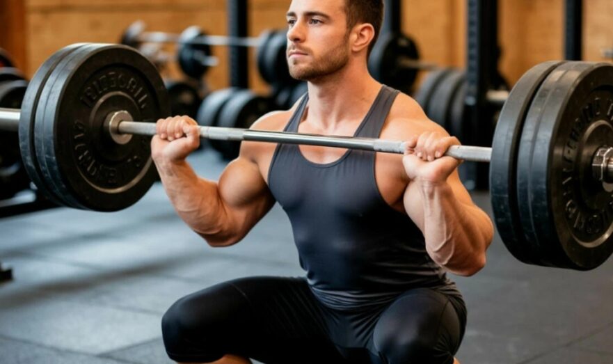 Фитнес-тренер Яблокова назвала альтернативы приседаниям со штангой