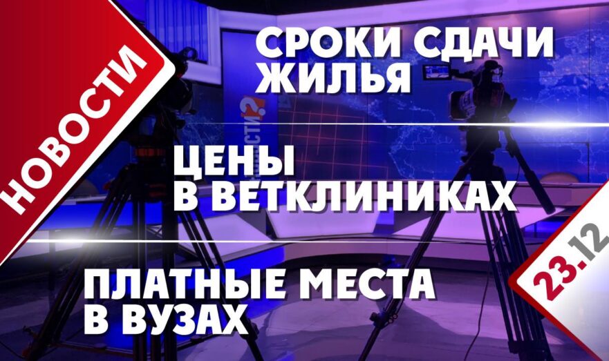 Сроки сдачи жилья, цены в ветклиниках и платные места в вузах