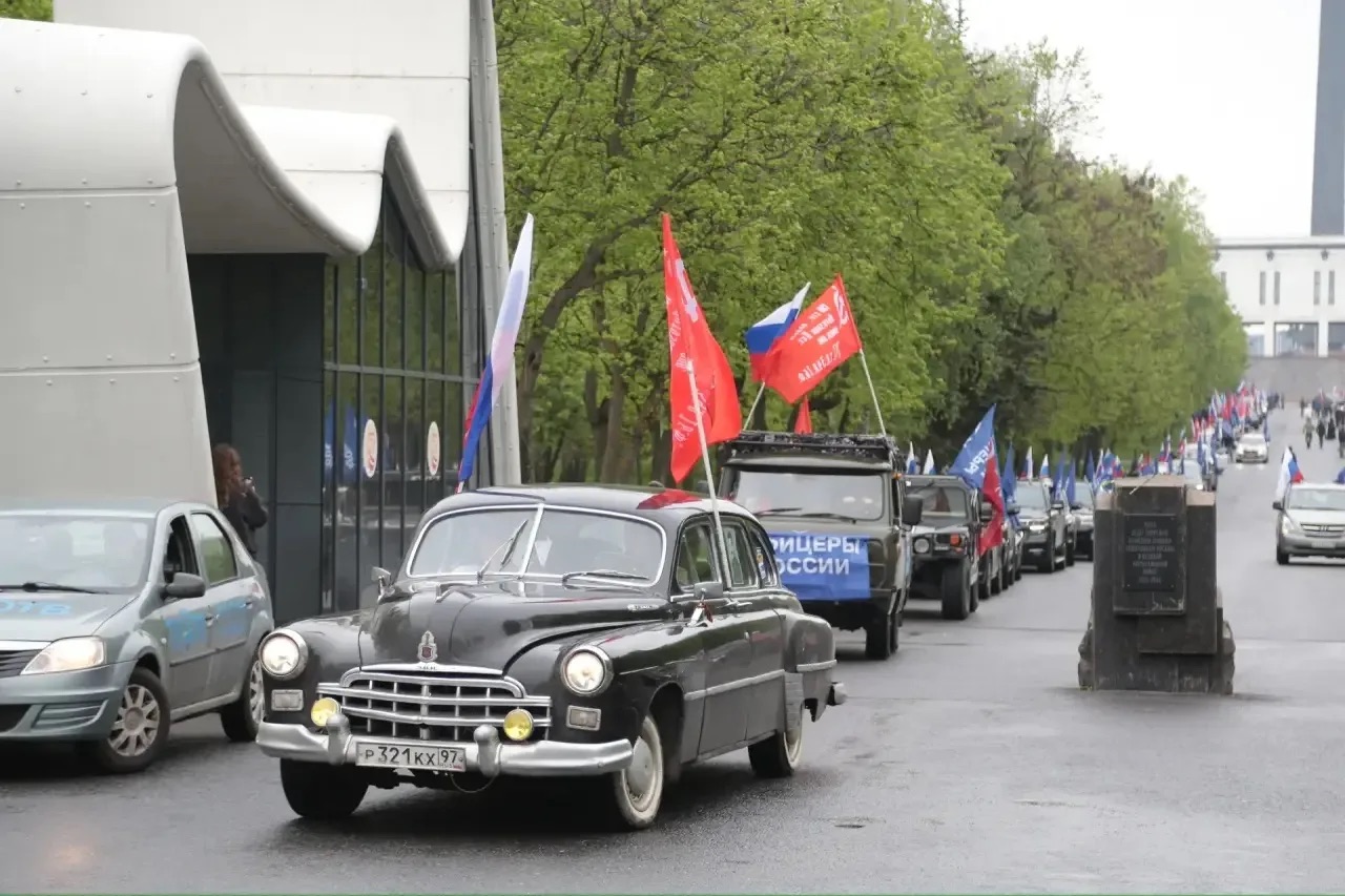 В Москве в десятый раз прошёл автопробег «Офицеры России — дорогами Памяти»
