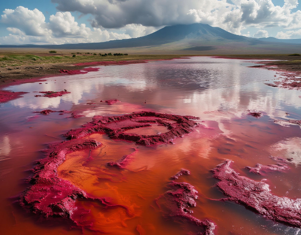 нантрон, ядовита вода, озеро, экология